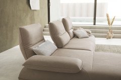 KOINOR Amy - Ledersofa links jade