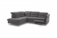 MR 1390 von Musterring - Ecksofa Variante links grey