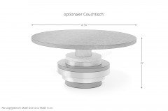 Manyara von Bretz - Polstergarnitur links margaux