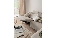 Tabby von SCHÖNER WOHNEN - Polsterecke rechts silver-creme