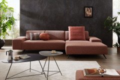 MR 2985 von Musterring - Ecksofa Variante rechts blush