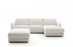 Garbo von SCHÖNER WOHNEN - Ecksofa rechts snow