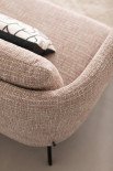 Pearl-LE25 von SCHÖNER WOHNEN - Sofa-Duo rosa