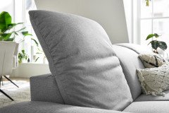 MR 370 von Musterring - Ecksofa Variante rechts platin