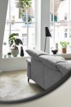 MR 370 von Musterring - Ecksofa Variante rechts platin