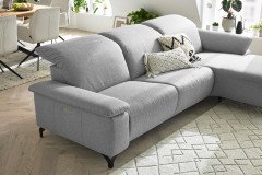 MR 370 von Musterring - Ecksofa Variante rechts platin